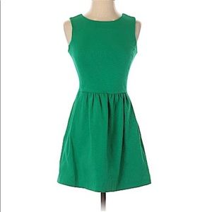 LAST DAY J Crew Kelly Green Daybreak Dress...with pockets!